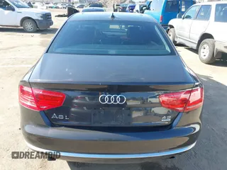 2011 Audi A8 with VIN WAURVAFD9BN014362, listed as a IAAI auction lot 41960366 with 135,244 mi miles and . Bid and sale history available at DreamBid. Image 16.