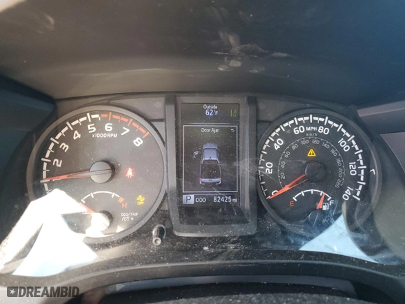 2018 Toyota Tacoma SR with VIN 5TFAX5GN2JX126223, listed as a Copart auction lot 49504455 with 82,425 mi miles and Salvage Title. Bid and sale history available at carsss.com. Image 9.