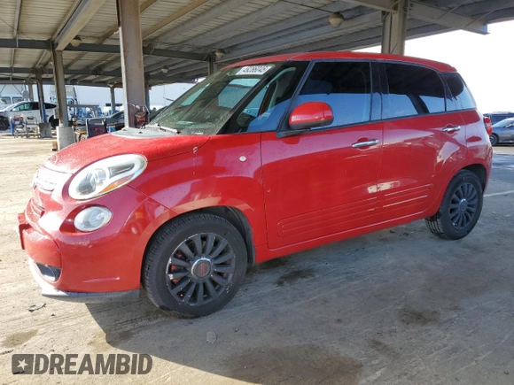 2014 FIAT 500L Easy z VIN ZFBCFABH9EZ001237, wystawiony jako Copart lot #49286045 z przebiegiem 131 824 mil mil oraz Szkoda całkowita • Salvage title. Historia ofert i sprzedaży dostępna na DreamBid. Obrazek 1.