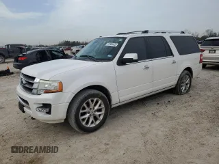 2015 Ford Expedition Max Limited z VIN 1FMJK2ATXFEF30163, wystawiony jako Copart lot #47865425 z przebiegiem 145 510 mil mil oraz Szkoda całkowita • Salvage title. Historia ofert i sprzedaży dostępna na DreamBid. Obrazek 1.