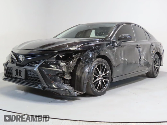 2023 Toyota Camry SE with VIN 4T1G11AK4PU124658, listed as a Copart auction lot 52606245 with 71,181 mi miles and Clean Title. Bid and sale history available at carsss.com. Image 2.