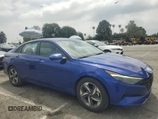 2023 Hyundai Elantra SEL with VIN 5NPLS4AG1PH105556, listed as a Copart auction lot 55594865 with 71,779 mi miles and Salvage Title. Bid and sale history available at DreamBid. Image 4.