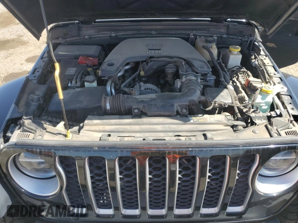 2020 Jeep Gladiator Overland with VIN 1C6HJTFG0LL106948, listed as a Copart auction lot 61496915 with 72,763 mi miles and Salvage title. Bid and sale history available at DreamBid. Image 11.