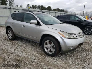 2004 Nissan Murano SL with VIN JN8AZ08W14W329400, listed as a Copart auction lot 44596985 with 118,343 mi miles and Clean Title. Bid and sale history available at carsss.com. Image 4.