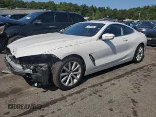 2020 BMW 8 Series 840i with VIN WBAAE4C09LCE66263, listed as a Copart auction lot 71280404 with 23,111 mi miles and Salvage Title. Bid and sale history available at DreamBid. Image 1.