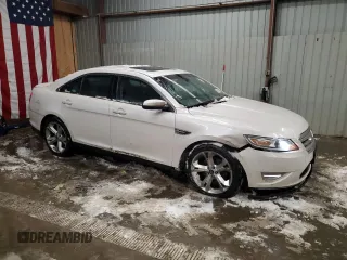 2012 Ford Taurus SHO with VIN 1FAHP2KT3CG115551, listed as a Copart auction lot 89291175 with 90,778 mi miles and Salvage title. Bid and sale history available at DreamBid. Image 4.
