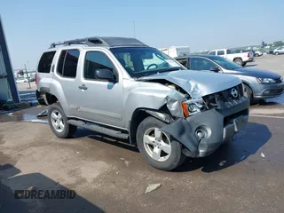 2005 Nissan Xterra SE with VIN 5N1AN08W25C648519, listed as a IAAI auction lot 42467016 with 148,631 mi miles and . Bid and sale history available at DreamBid. Image 1.