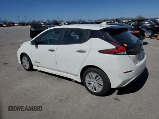 2018 Nissan LEAF S with VIN 1N4AZ1CP7JC302805, listed as a Copart auction lot 49909545 with 68,843 mi miles and Salvage Title. Bid and sale history available at DreamBid. Image 2.