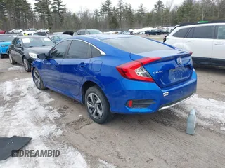 2020 Honda Civic Sedan LX with VIN 2HGFC2F64LH514640, listed as a IAAI auction lot 41711337 with 84,777 mi miles. Bid and sale history available at carsss.com. Image 3.