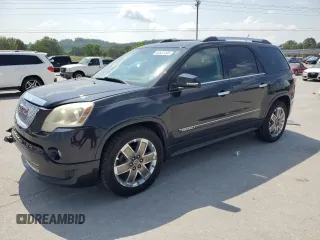 2012 GMC Acadia Denali with VIN 1GKKRTED6CJ310622, listed as a Copart auction lot 63557495 with 206,232 mi miles and Salvage title. Bid and sale history available at DreamBid. Image 1.