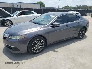 2017 Acura TLX V6 w/Technology Pkg z VIN 19UUB3F54HA002048, wystawiony jako Copart lot #57659905 z przebiegiem 96 567 mil mil oraz Szkoda całkowita • Salvage title. Historia ofert i sprzedaży dostępna na DreamBid. Obrazek 1.