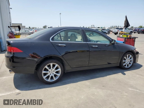 2006 Acura TSX Navi with VIN JH4CL95996C022164, listed as a Copart auction lot 60137615 with 312,665 mi miles and Salvage title. Bid and sale history available at DreamBid. Image 3.