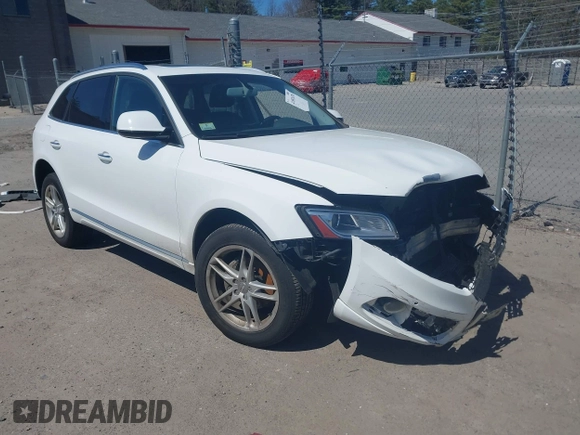 2017 Audi Q5 Premium with VIN WA1C2AFP6HA080664, listed as a IAAI auction lot 41892678 with 162,118 mi miles and . Bid and sale history available at DreamBid. Image 1.