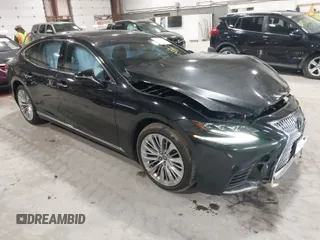 2018 Lexus LS with VIN JTHC51FF9J5000548, listed as a IAAI auction lot 41784987 with 29,067 mi miles. Bid and sale history available at carsss.com. Image 1.