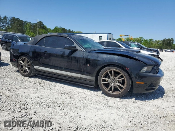2014 Ford Mustang V6 with VIN 1ZVBP8EM4E5300551, listed as a Copart auction lot 52132745 with 113,887 mi miles and Salvage Title. Bid and sale history available at carsss.com. Image 4.