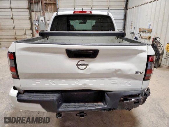 2022 Nissan Frontier SV with VIN 1N6ED1EJ4NN687184, listed as a Copart auction lot 56701345 with 29,003 mi miles and Salvage title. Bid and sale history available at DreamBid. Image 6.