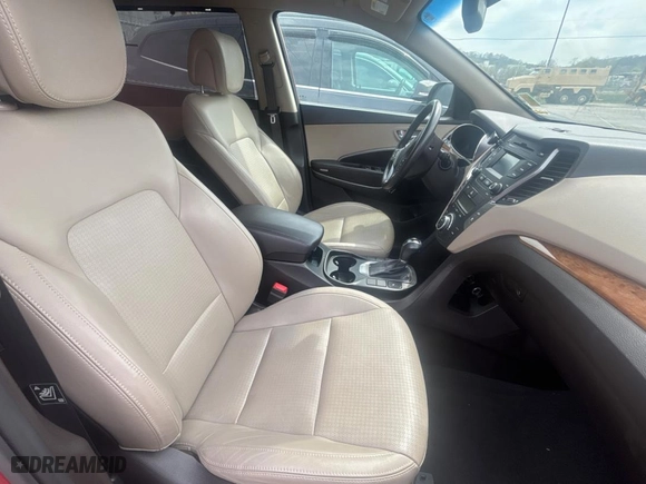 2014 Hyundai Santa Fe Limited with VIN KM8SNDHF9EU058095, listed as a Copart auction lot 52793425 with 107,276 mi miles and Clean Title. Bid and sale history available at carsss.com. Image 5.