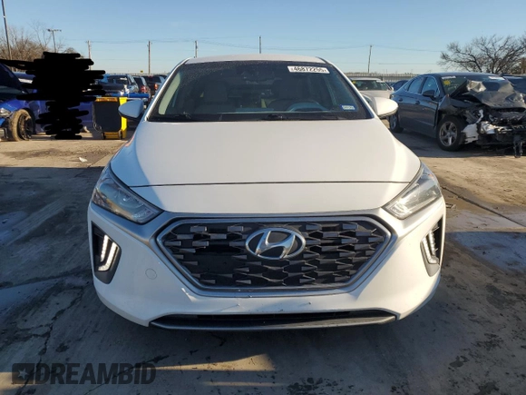 2020 Hyundai Ioniq SE z VIN KMHC75LC4LU213389, wystawiony jako Copart lot #46872255 z przebiegiem 121 142 mil mil oraz Szkoda całkowita • Salvage title. Historia ofert i sprzedaży dostępna na DreamBid. Obrazek 5.