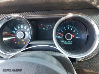 2014 Ford Mustang V6 with VIN 1ZVBP8AM1E5258846, listed as a Copart auction lot 49607335 with 98,627 mi miles and Salvage Title. Bid and sale history available at carsss.com. Image 9.