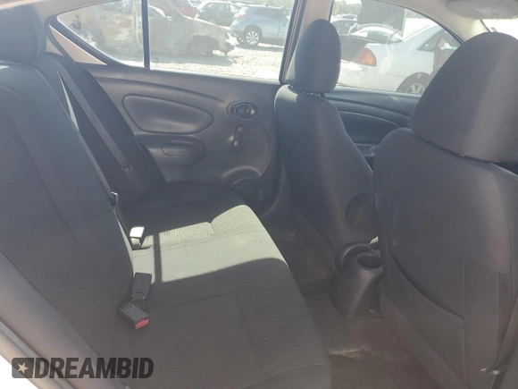 2015 Nissan Versa S Plus with VIN 3N1CN7AP8FL841128, listed as a Copart auction lot 73739444 with Not Provided miles and Salvage Title. Bid and sale history available at carsss.com. Image 10.