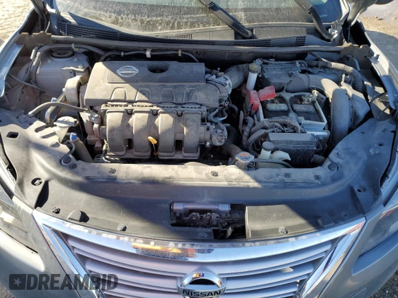 2013 Nissan Sentra SV with VIN 3N1AB7AP6DL657187, listed as a Copart auction lot 42692735 with Not Provided miles and Salvage Title. Bid and sale history available at DreamBid. Image 12.