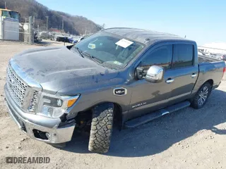 2017 Nissan Titan SV with VIN 1N6AA1E51HN537452, listed as a IAAI auction lot 41790728 with 82,521 mi miles. Bid and sale history available at carsss.com. Image 6.