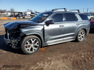 2022 Hyundai Palisade Limited with VIN KM8R5DHE9NU483404, listed as a Copart auction lot 44759165 with 65,347 mi miles and Salvage Title. Bid and sale history available at carsss.com. Image 1.