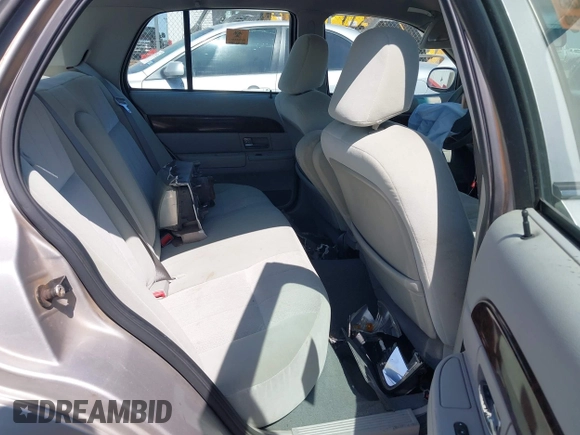 2005 Mercury Grand Marquis GS with VIN 2MEFM74W05X653375, listed as a IAAI auction lot 41995502 with 200,083 mi miles and . Bid and sale history available at DreamBid. Image 8.