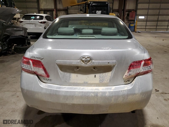 2011 Toyota Camry LE with VIN 4T4BF3EK9BR192776, listed as a Copart auction lot 47608305 with 191,678 mi miles and Salvage Title. Bid and sale history available at carsss.com. Image 6.