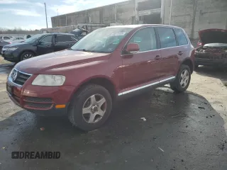 2006 Volkswagen Touareg 3.2L V6 with VIN WVGZG77L96D044037, listed as a Copart auction lot 85372544 with 120,324 mi miles and Clean Title. Bid and sale history available at DreamBid. Image 1.
