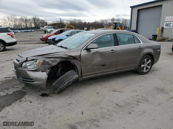 2011 Chevrolet Malibu LT w/1LT with VIN 1G1ZC5E11BF349142, listed as a Copart auction lot 51650505 with 118,755 mi miles and Salvage Title. Bid and sale history available at carsss.com. Image 1.