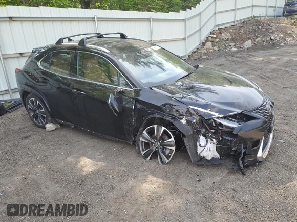 2024 Lexus UX 250h Premium z VIN JTHP9JBHXR2074961, wystawiony jako Copart lot #59655015 z przebiegiem 8 340 mil mil oraz Szkoda całkowita • Salvage title. Historia ofert i sprzedaży dostępna na DreamBid. Obrazek 4.