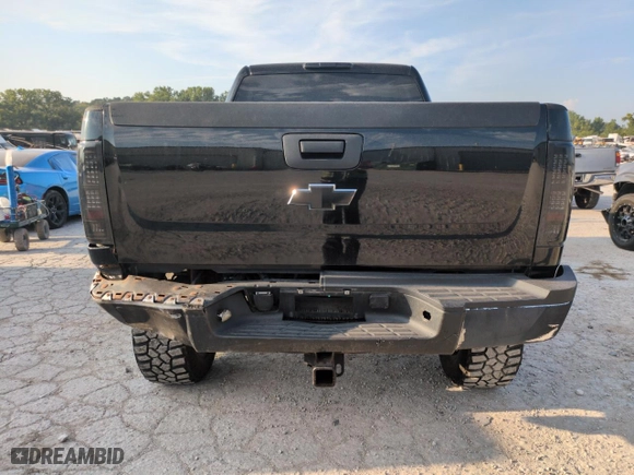 2008 Chevrolet Silverado 2500HD Work Truck with VIN 1GCHK23K18F107072, listed as a Copart auction lot 68926744 with 164,891 mi miles and Salvage Title. Bid and sale history available at carsss.com. Image 6.