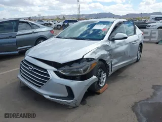 2018 Hyundai Elantra SE with VIN 5NPD74LF3JH392089, listed as a IAAI auction lot 41703037 with 163,964 mi miles. Bid and sale history available at carsss.com. Image 2.
