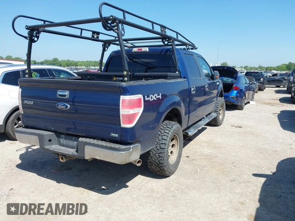 2010 Ford F-150 XL with VIN 1FTFW1EV7AFC16235, listed as a IAAI auction lot 42095558 with 285,440 mi miles and . Bid and sale history available at DreamBid. Image 4.