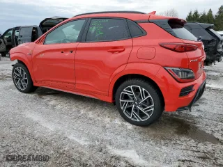 2023 Hyundai Kona Limited with VIN KM8K5CA36PU006534, listed as a Copart auction lot 47054765 with 44,881 mi miles and Salvage Title. Bid and sale history available at carsss.com. Image 2.