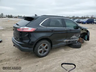 2022 Ford Edge SEL with VIN 2FMPK4J96NBA08067, listed as a Copart auction lot 45414245 with 40,083 mi miles and Salvage Title. Bid and sale history available at carsss.com. Image 3.
