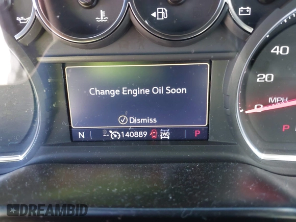 2020 Chevrolet Silverado 1500 LT with VIN 3GCUYDEDXLG356890, listed as a IAAI auction lot 42228239 with 140,889 mi miles and . Bid and sale history available at DreamBid. Image 15.