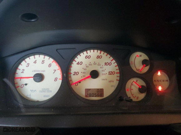 2005 Mitsubishi Lancer OZ-Rally with VIN JA3AJ86E75U032087, listed as a Copart auction lot 75063614 with 280,568 mi miles and Salvage Title. Bid and sale history available at carsss.com. Image 9.