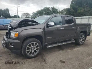 2019 GMC Canyon 4WD Denali with VIN 1GTG6EENXK1200430, listed as a Copart auction lot 65524334 with 54,813 mi miles and Salvage Title. Bid and sale history available at carsss.com. Image 1.