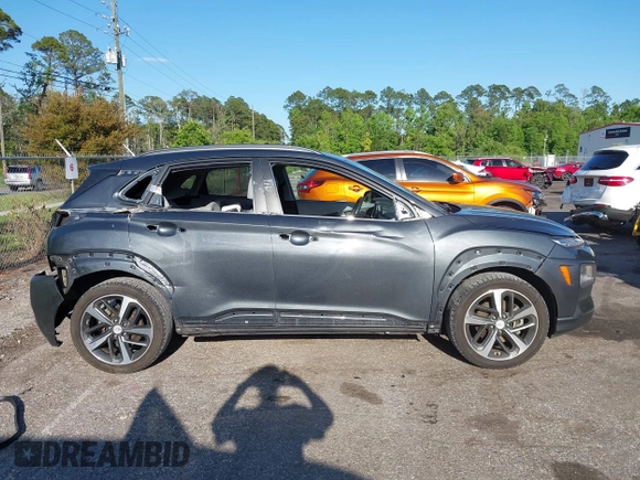 2018 Hyundai Kona Limited with VIN KM8K33A58JU135096, listed as a IAAI auction lot 41989321 with 66,939 mi miles. Bid and sale history available at carsss.com. Image 13.