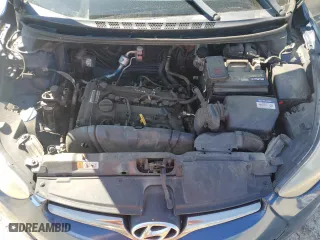2014 Hyundai Elantra SE with VIN KMHDH4AE0EU145532, listed as a Copart auction lot 52524805 with 180,010 mi miles and Clean Title. Bid and sale history available at carsss.com. Image 11.