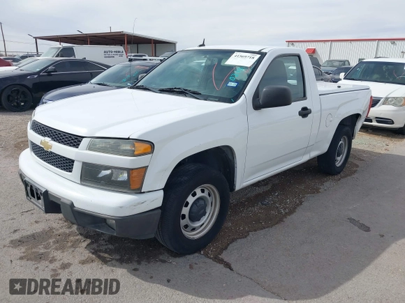2012 Chevrolet Colorado Work Truck with VIN 1GCCSBFE4C8168235, listed as a IAAI auction lot 41569718 with 177,724 mi miles. Bid and sale history available at carsss.com. Image 2.