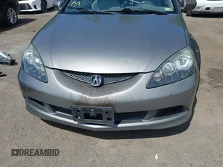 2005 Acura RSX with VIN JH4DC54805S011595, listed as a IAAI auction lot 42143094 with 187,238 mi miles. Bid and sale history available at carsss.com. Image 6.