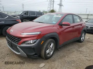 2023 Hyundai Kona SE with VIN KM8K22AB0PU038423, listed as a Copart auction lot 54984685 with 55,426 mi miles and Clean Title. Bid and sale history available at carsss.com. Image 1.