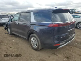 2024 Kia Carnival LX with VIN KNDNB4H39R6303228, listed as a Copart auction lot 78284124 with 8,738 mi miles and Salvage Title. Bid and sale history available at carsss.com. Image 2.