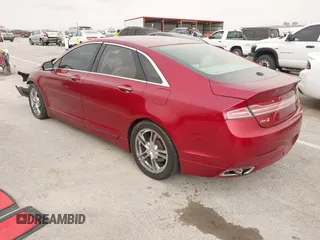 2013 Lincoln MKZ with VIN 3LN6L2J91DR803718, listed as a IAAI auction lot 41835352 with 169,670 mi miles. Bid and sale history available at carsss.com. Image 3.