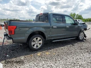 2018 Ford F-150 XL with VIN 1FTEW1CP4JKC46445, listed as a Copart auction lot 54977745 with 174,734 mi miles and Salvage title. Bid and sale history available at DreamBid. Image 3.