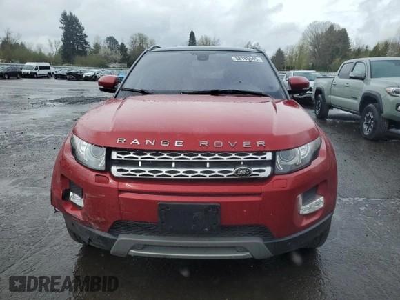 2013 Land Rover Range Rover Evoque Prestige Premium with VIN SALVV2BG1DH767496, listed as a Copart auction lot 52188645 with 101,648 mi miles and Salvage title. Bid and sale history available at DreamBid. Image 5.