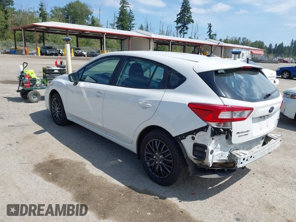 2019 Subaru Impreza with VIN 4S3GTAA63K3733496, listed as a IAAI auction lot 42500553 with 65,708 mi miles and . Bid and sale history available at DreamBid. Image 3.